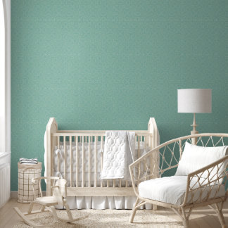 Turquoise Geometric Seamless Pattern Wallpaper