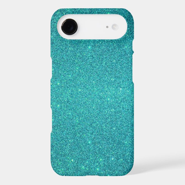 Turquoise glitter Case-Mate samsung galaxy case (Back)