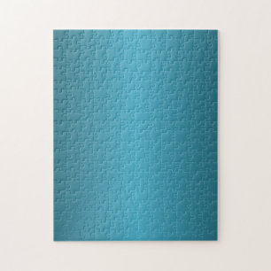 Turquoise Gradient Difficult Jigsaw Puzzle