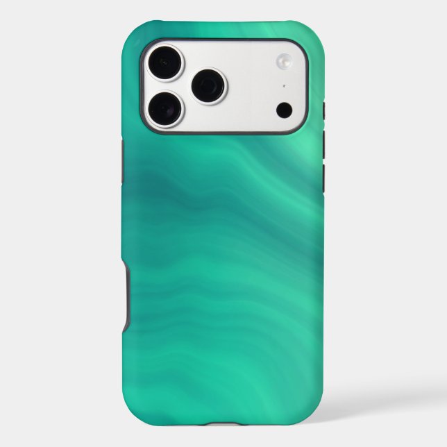 Turquoise Green Abstract Pattern (Back)