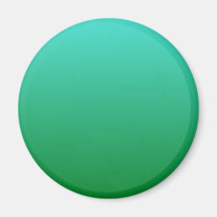 Turquoise Green Ombre Magnet