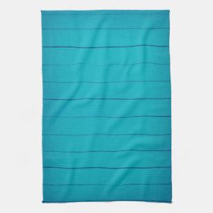 Turquoise green textured painted wall pattern tea towel