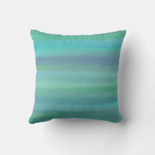 Turquoise Is My Favourite Colour Throw Pillow