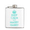 Turquoise Keep Calm and Marry Harry
