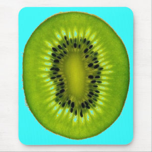 Turquoise Kiwi Mouse Pad