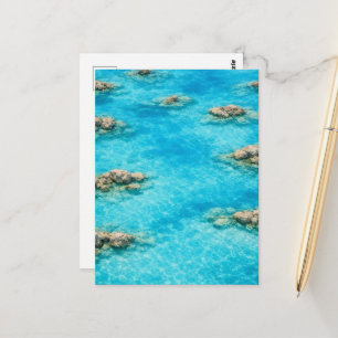 Turquoise Lagoon Ocean Water Postcard