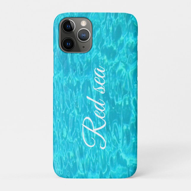 Turquoise lagoon of Red sea Case-Mate iPhone Case (Back)