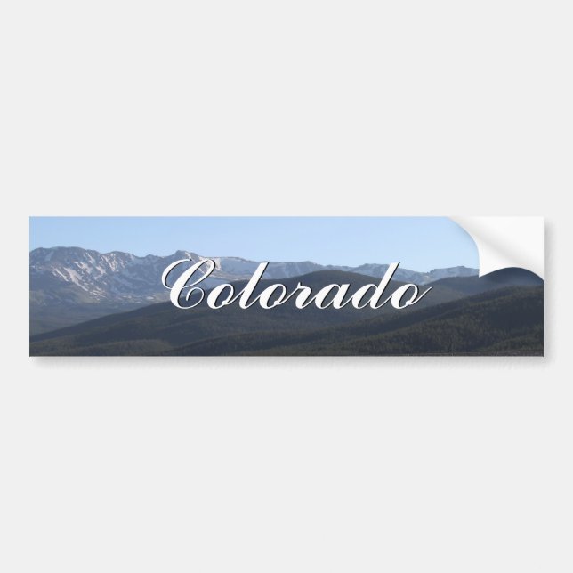 Turquoise Lake, Colorado Bumper Sticker (Front)