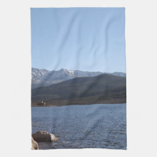 Turquoise Lake, Colorado Tea Towel