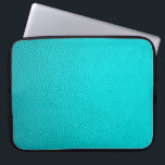 Turquoise leather skin texture skin laptop sleeve<br><div class="desc">Turquoise leather skin texture skin</div>