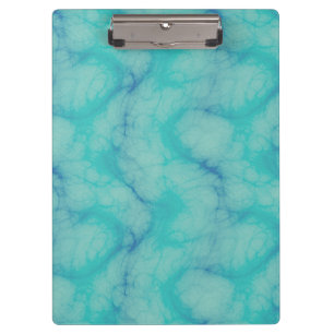 Turquoise marble clipboard