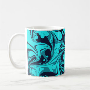 Turquoise Marble Coffee Mug