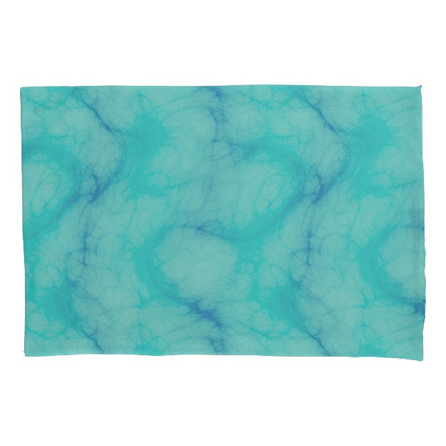 Turquoise marble pillowcase (Front)