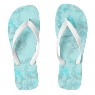 Turquoise Marble Thongs