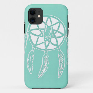 Turquoise Mint Dreamcatcher iPhone 5/5s Case