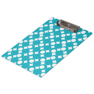 Turquoise Mod Ball Design @ Emporio Moffa Clipboard