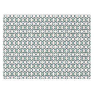 Turquoise Moroccan Pattern Tablecloth