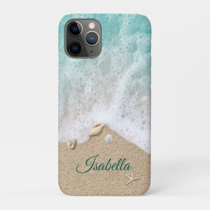 Turquoise Ocean Waves & Beach Sand iPhone 11 Pro Case