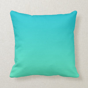 “Turquoise Ombre” Cushion