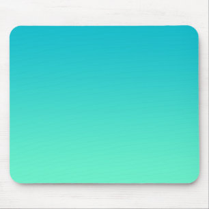 “Turquoise Ombre” Mouse Pad