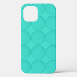 Turquoise Pattern iPhone 12 Pro Case
