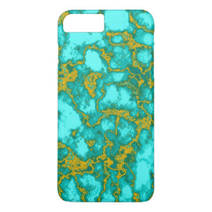 Turquoise Pattern iPhone 8 Plus/7 Plus Case