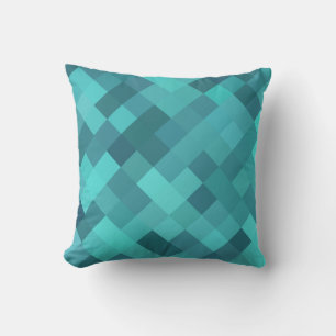 Turquoise Pattern Cushion