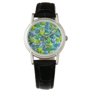 Turquoise pattern watch