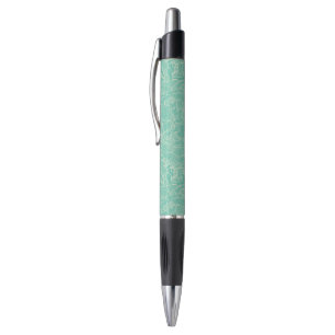 Turquoise Peony Pattern