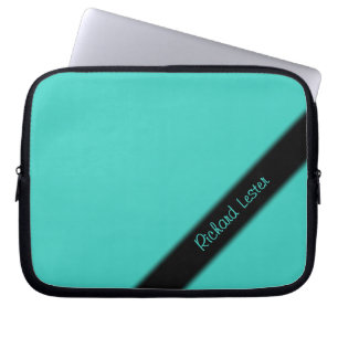 Turquoise Personal Laptop Sleeve