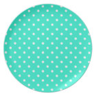 Turquoise Polka Dot