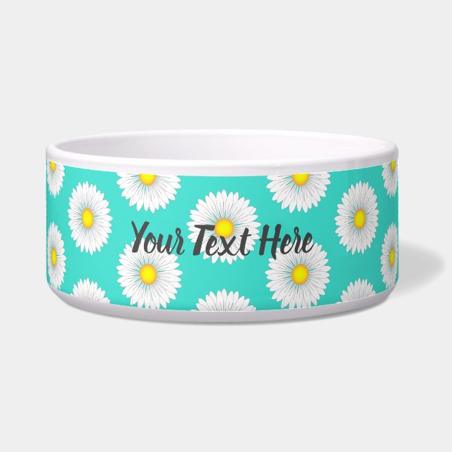 Turquoise Pretty Little Daisy (Front)