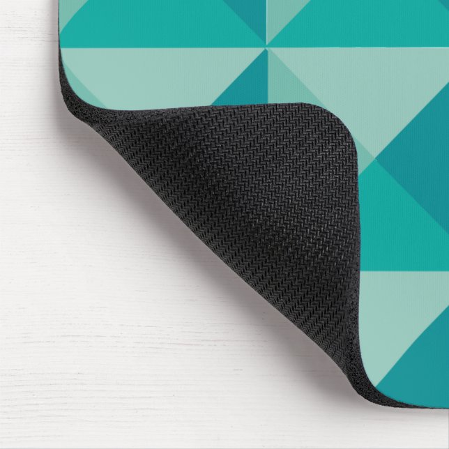 Turquoise Pyramids  Mouse Pad (Corner)