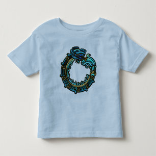 Turquoise Quetzalcoatl Toddler T-Shirt