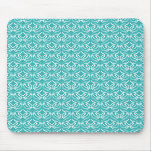 Turquoise Radiant Elegance Mousepad