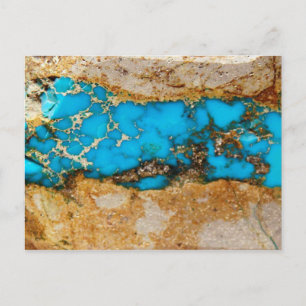 Turquoise Rock 1 Postcard