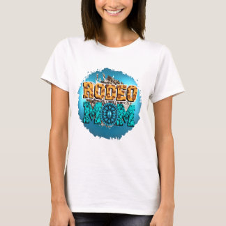 Turquoise Rodeo Mum T-Shirt