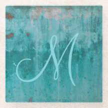 Turquoise Rust | Monogram
