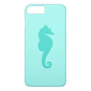 Turquoise Seahorse 2 iPhone 8 Plus/7 Plus Case