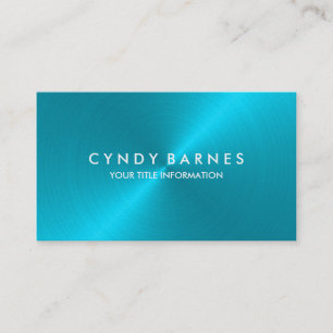 Turquoise Sheen Business Card