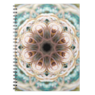 Turquoise Shell Mandala Blank Journal