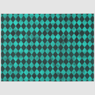 Turquoise Skulls and Sunflower Series Design 13 Tissue Paper