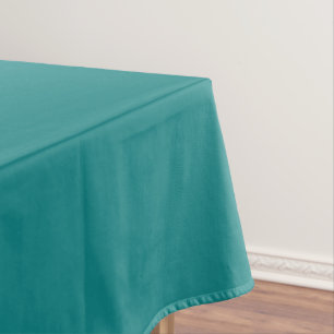 Turquoise Solid Colour Tablecloth