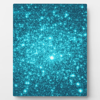Turquoise Sparkle Plaque