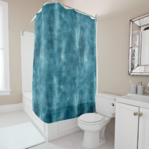 Turquoise Sparkle  Shower Curtain