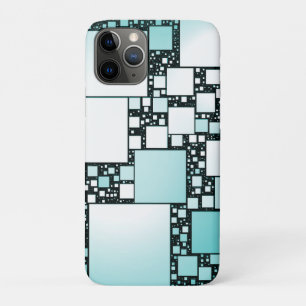 Turquoise Squared iPhone / iPad Case