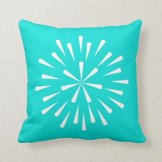 Turquoise Star Cushion