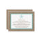Turquoise Starfish Burlap Beach Wedding Collection