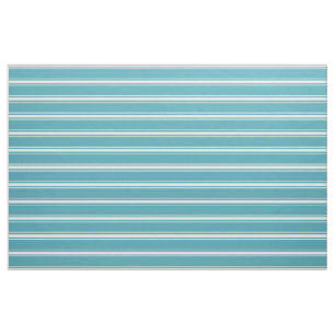 Turquoise Stripes custom fabric