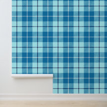 Turquoise Tartan Plaid